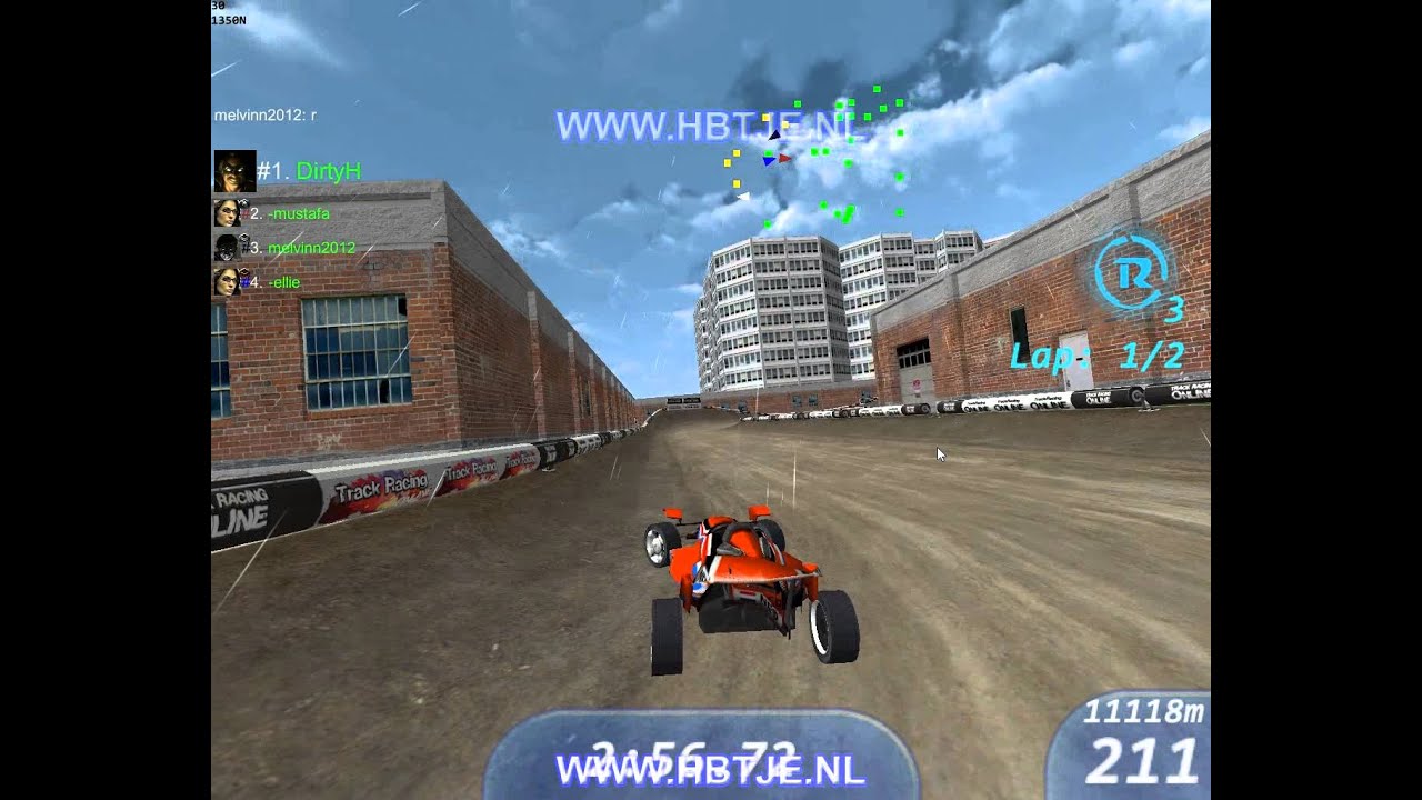 Trackracing Online gameplay