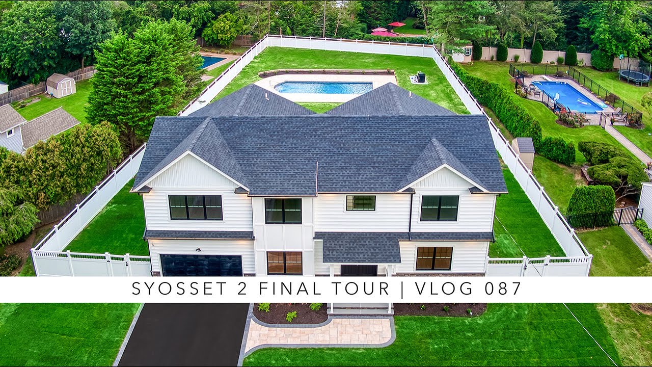 Full Tour of A Custom Newly Built Home in North Syosset | Vlog 087