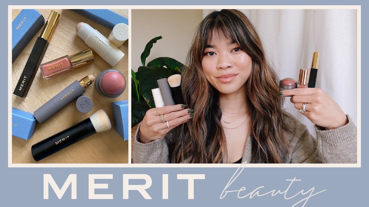 MERIT BEAUTY - Unboxing & First Impressions - honest review of the NEW Merit natural makeup line!