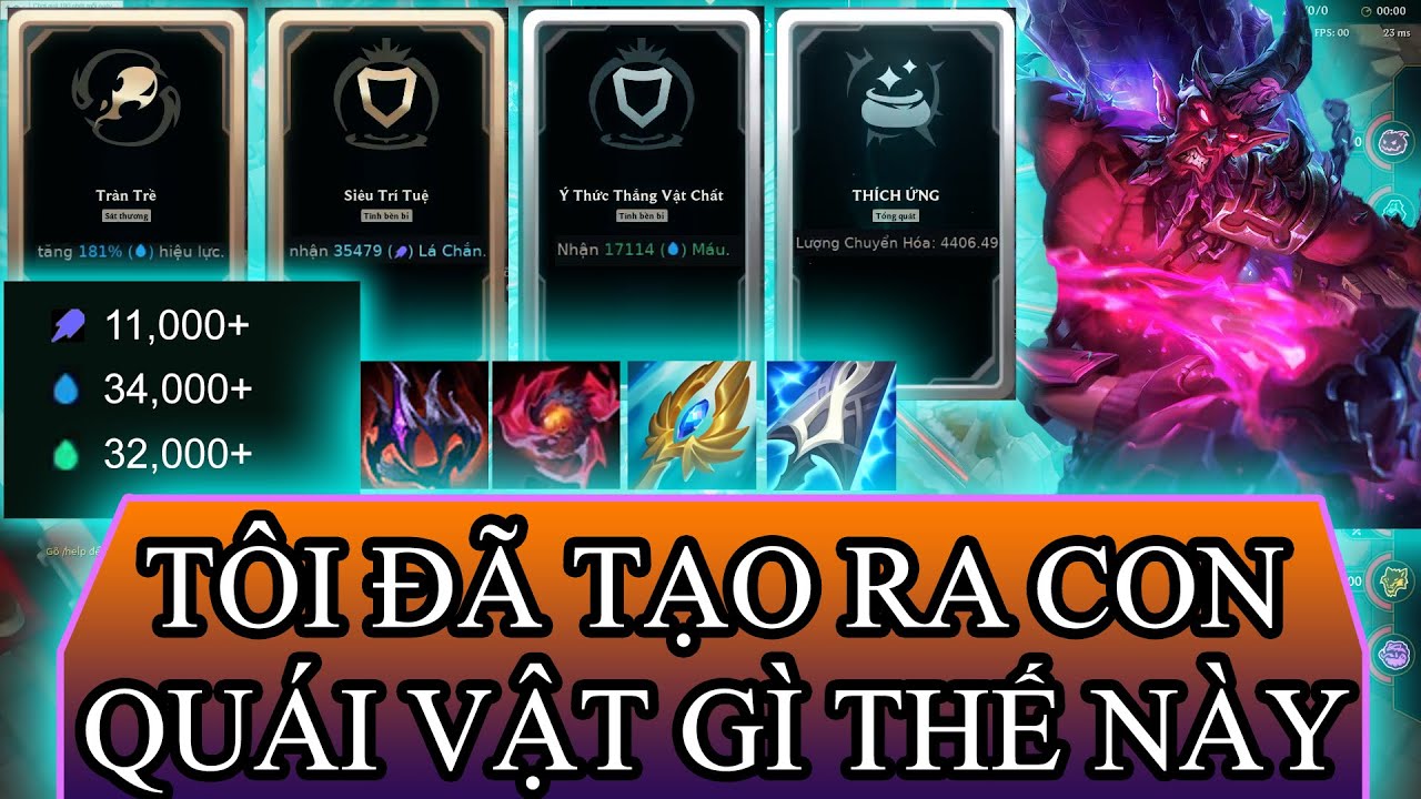 Ryze Với 11,000+ SMPT Và 34,000+ MANA ??!