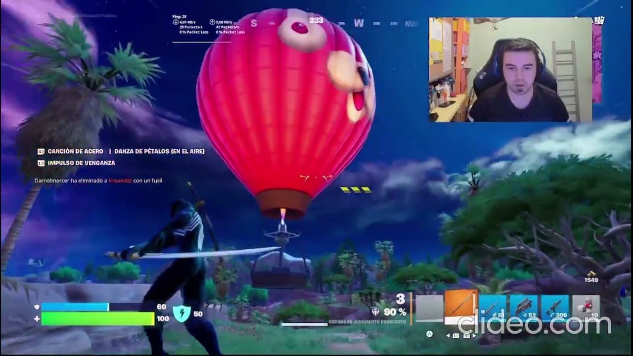 ¿Fortnite: un novato con suerte ?