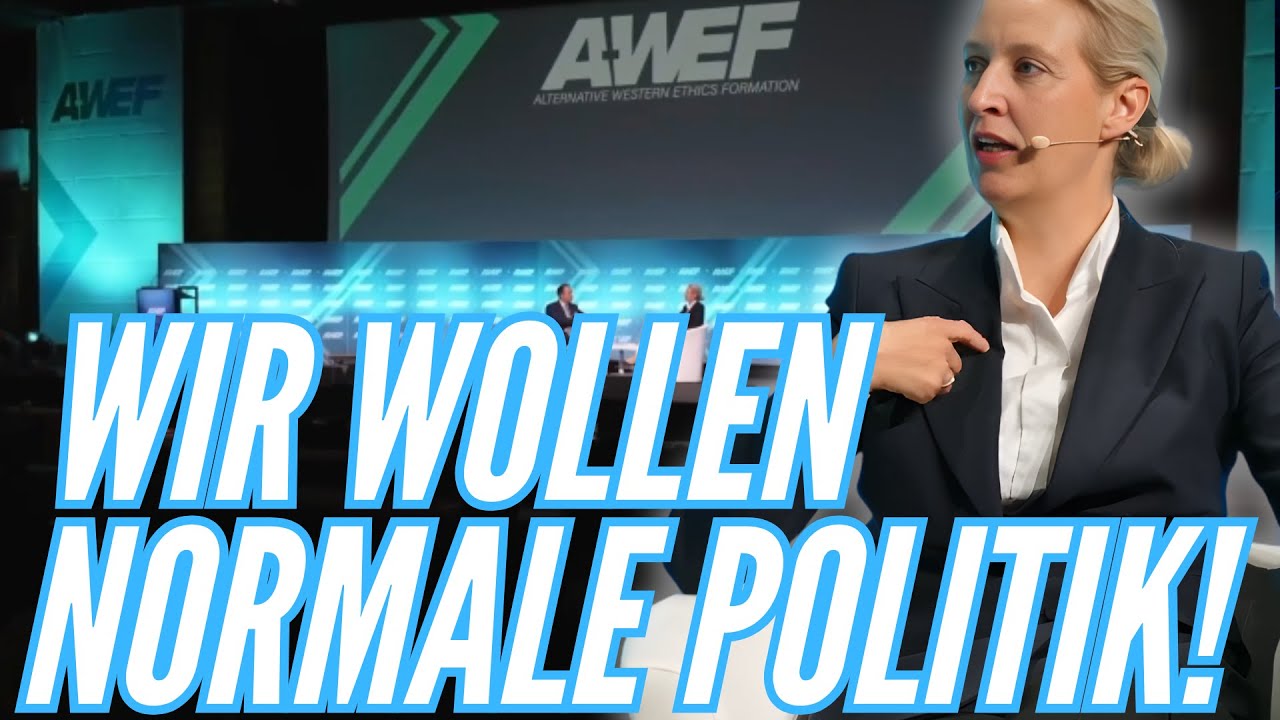 Politik der Selbstzerst&ouml;rung! Alice Weidel &uuml;ber EU Wahnsinn, Energiepreise und Russland