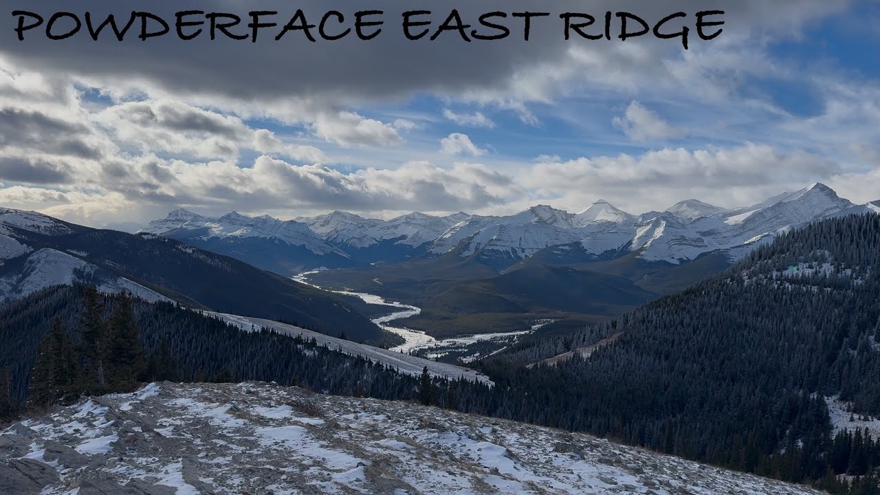 Hike Powderface East Ridge, AKA Rainy Summit Ridge in Kananaskis Alberta 