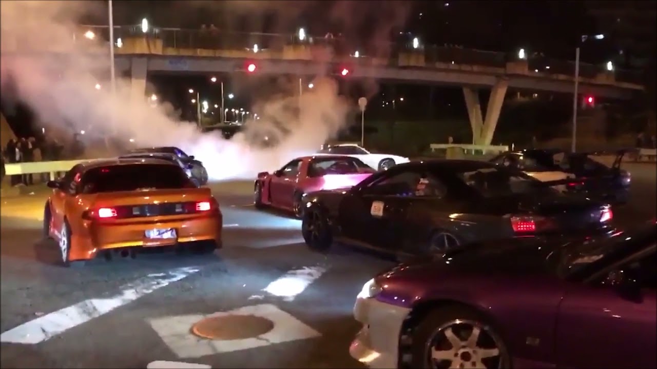 illegal Street Drift pt SiX / Дрифт（お元気ですか日本警察？） Japan
