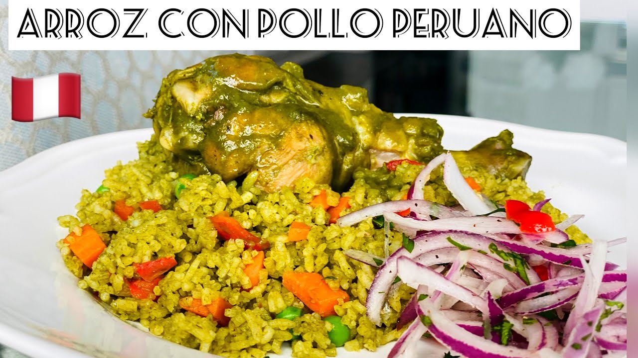 ARROZ CON POLLO🇵🇪 PERUANO HECHO EN USA 🇺🇸