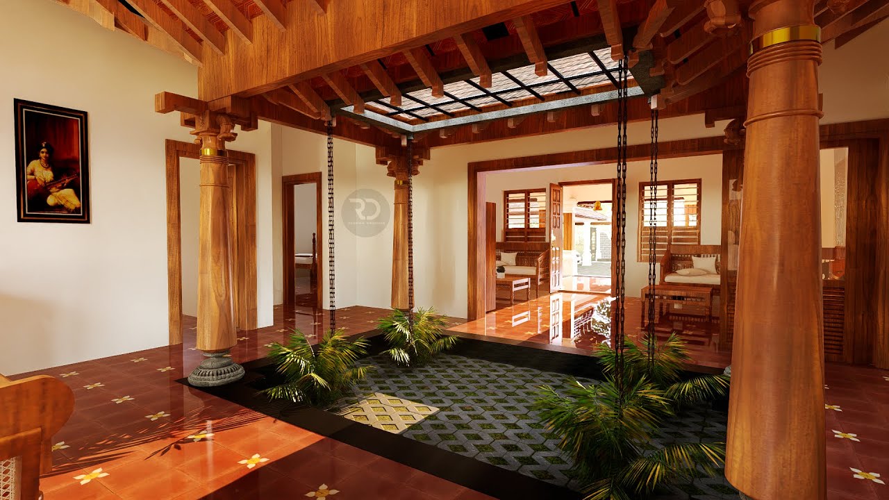 Traditional Home Tour | D5Render | Riddha Designs | 3d Animation