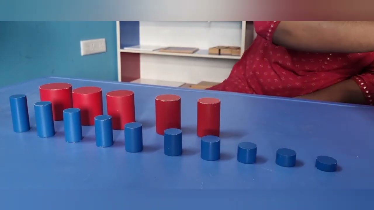 Montessori Knobless cylinders Presentation...