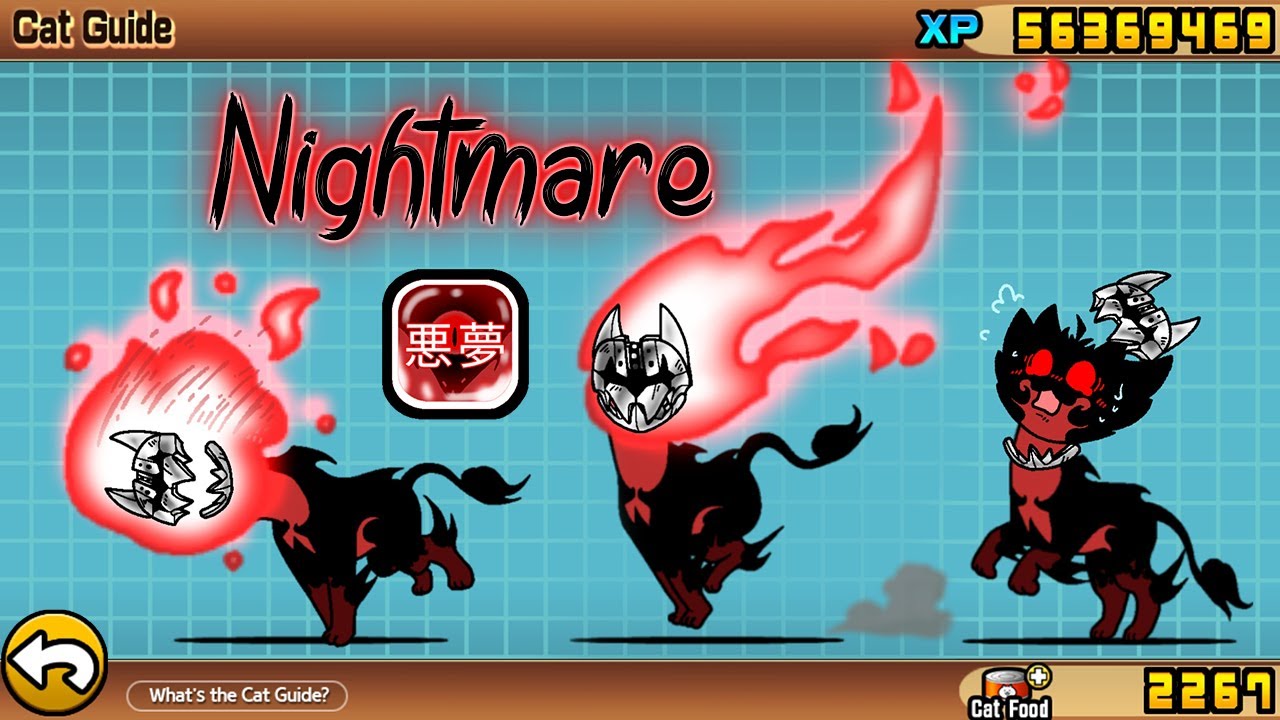 The Battle Cats - Unit Nightmare Lion!