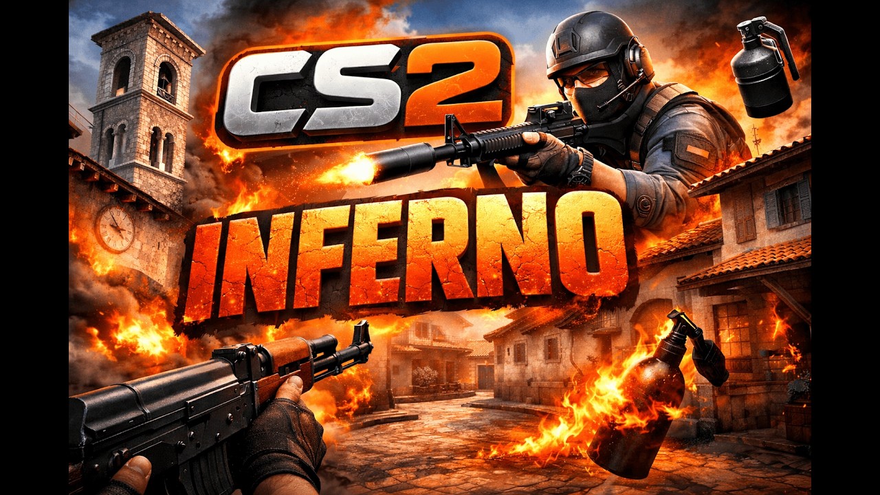 CS2 | INFERNO | Full Gameplay 🔥 | Tech Wizard Gaming