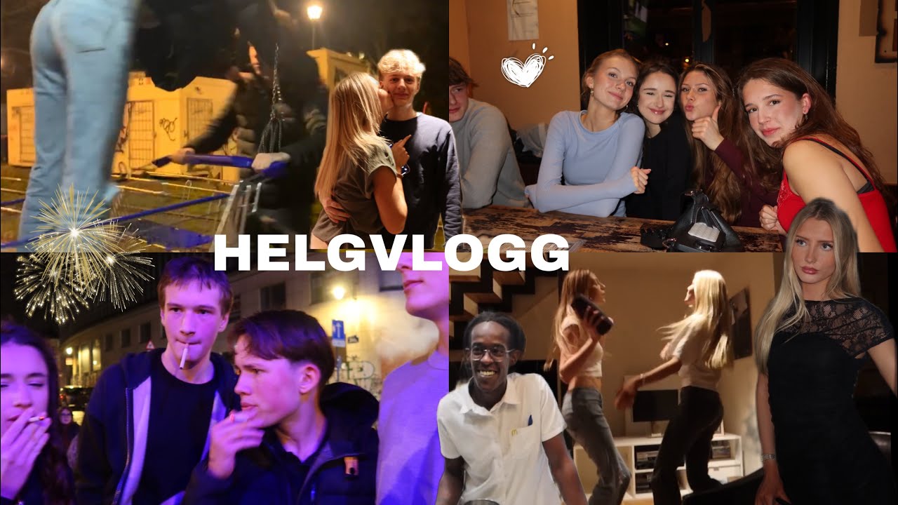 DOKUMENTÄR PÅ MC DONALDS 😍 - helgvlogg med vänner