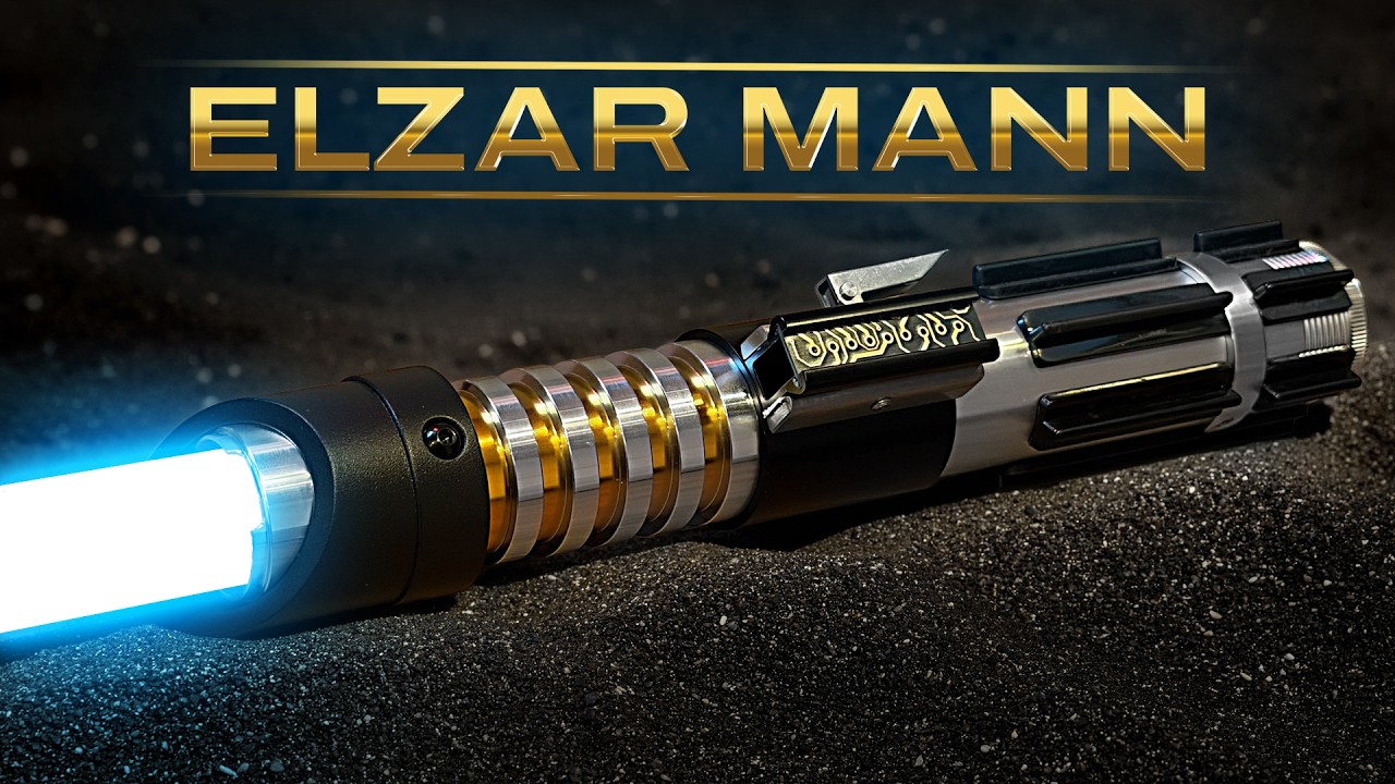 Обзор распаковки светового меча Эльзара Манна | Мечи Дарта Вейдера