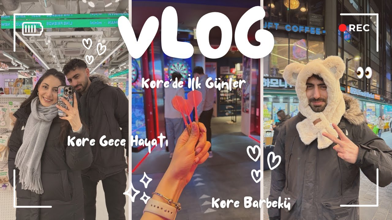 KORE GECE HAYATI | Kardeşim Kore’yi Nasıl Buldu? | Kore Yemekleri, Dolu Dolu 2 Gün