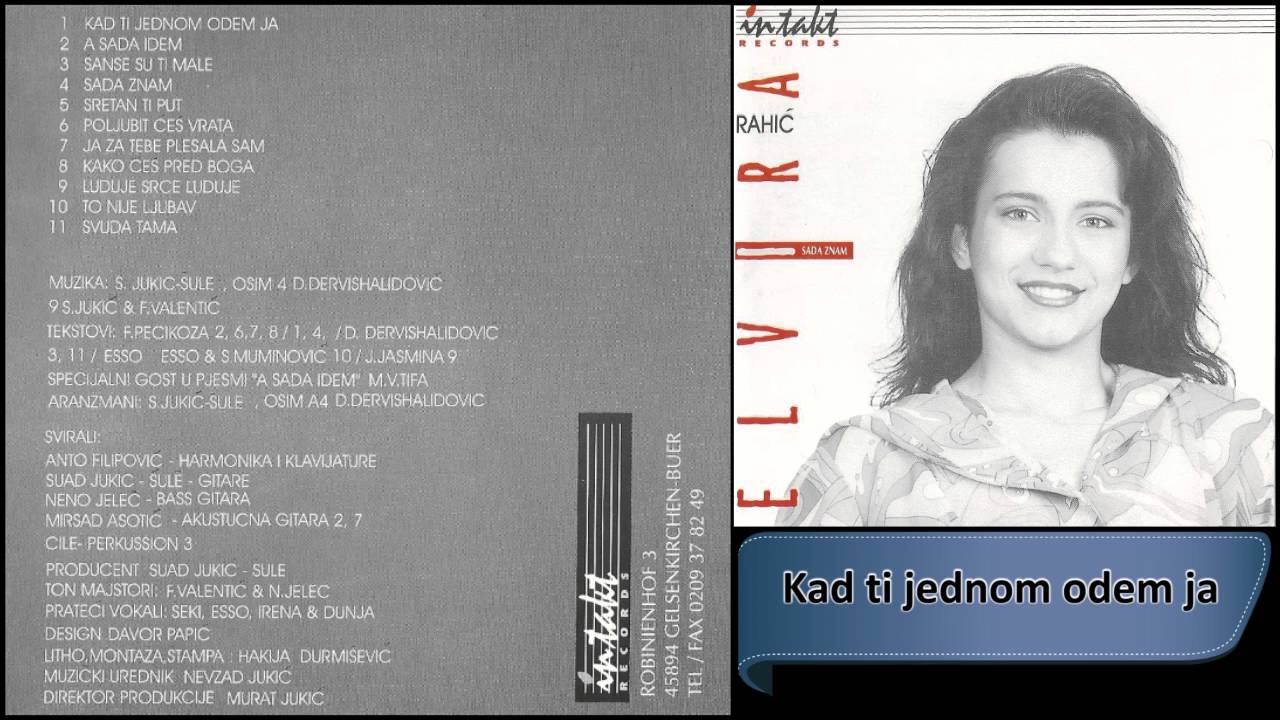 Elvira Rahic - Kad ti jednom odem ja - (Audio 1994) HD