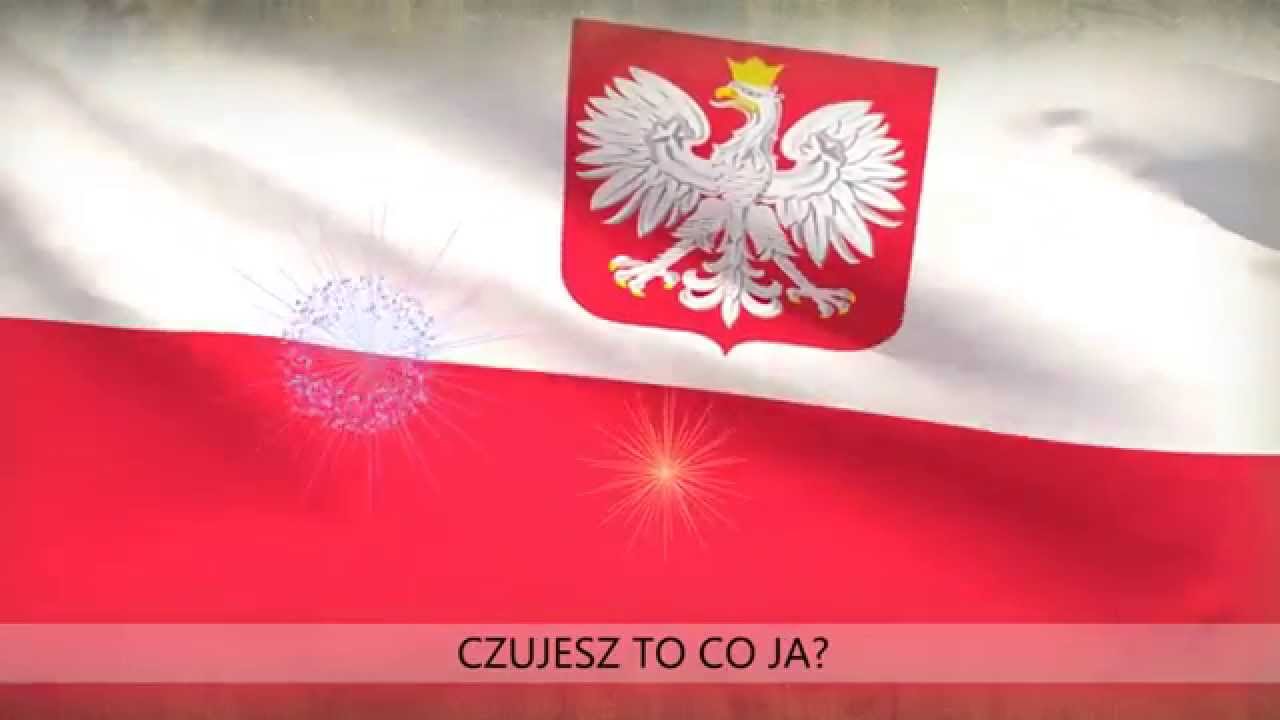 Flaga - piosenka patriotyczna - karaoke z linią melodyczną