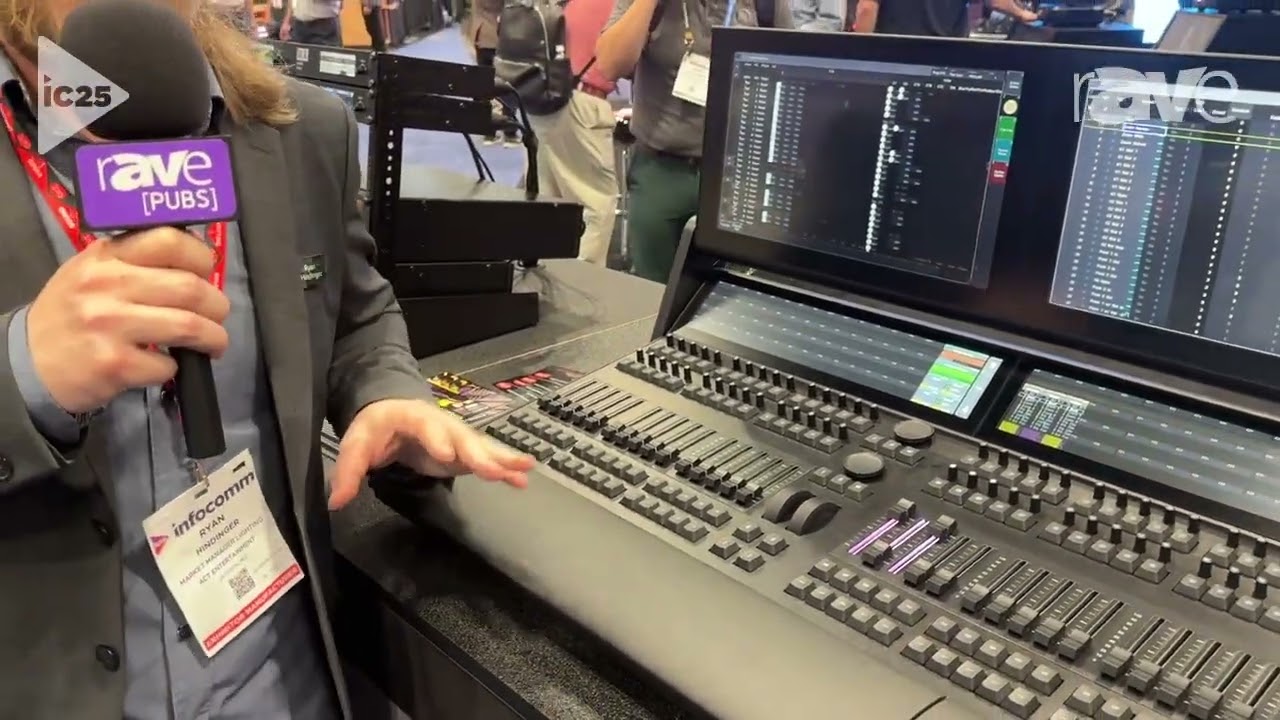 InfoComm 2025: ACT Entertainment Showcases grandMA3 Full‑Size Lighting Control Console