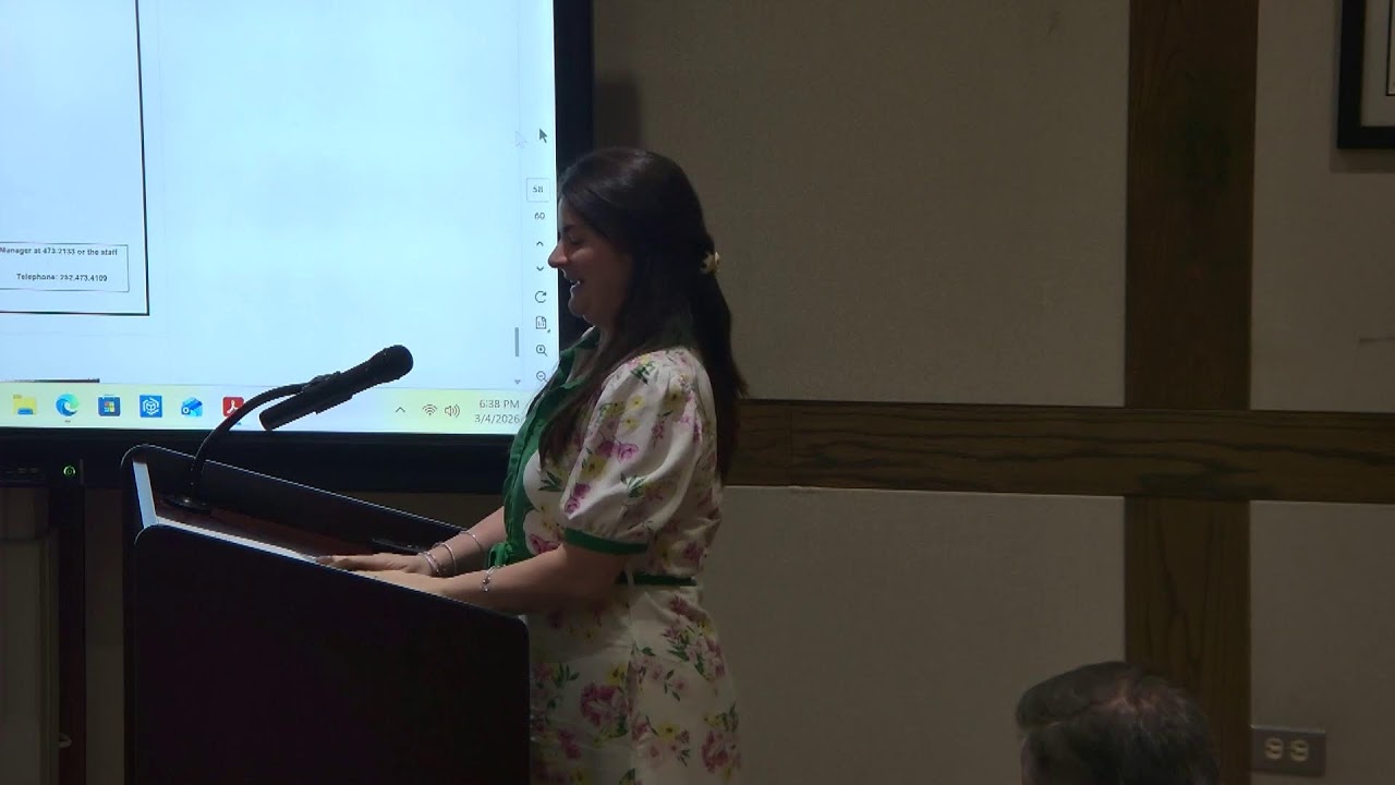 Town of Manteo Commissioners Meeting March 4, 2026