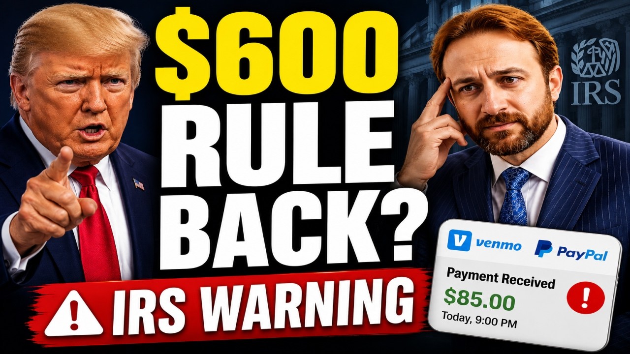 ХВАТИТ отправлять деньги через Venmo и PayPal, пока не посмотрите это! Новые правила отчетности I...