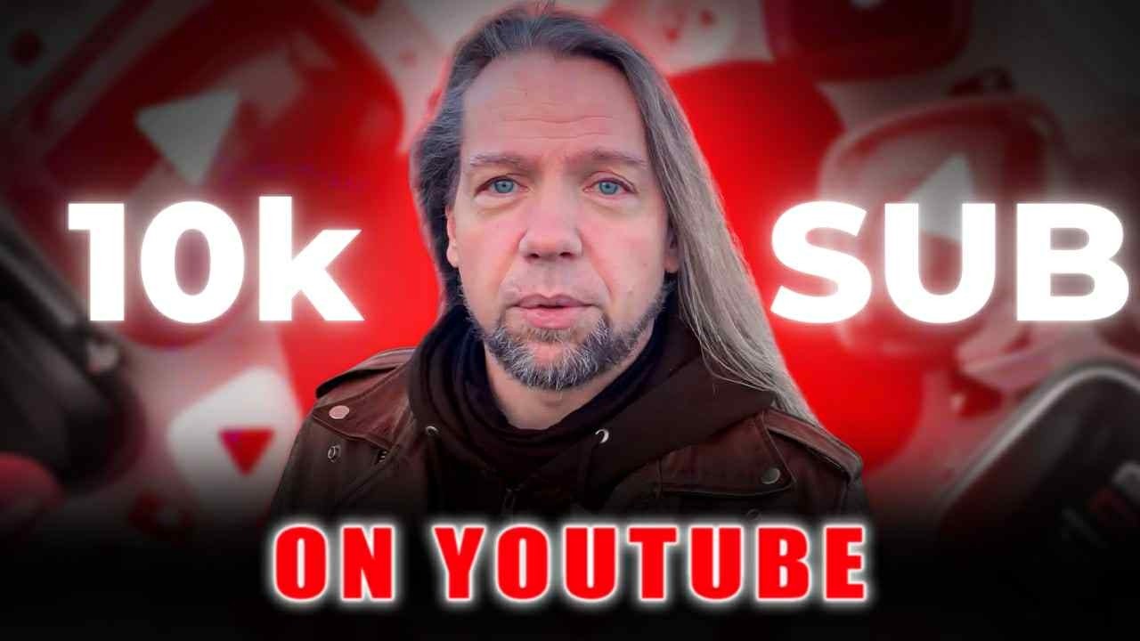 10 000 подписчиков на YouTube 🎉 | Спасибо всем! | Хери Йоэнсен