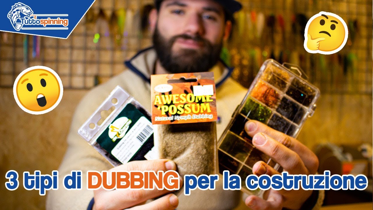 3 DUBBING usati nella costruzione delle nostre mosche 😉 Fly Tying Tip