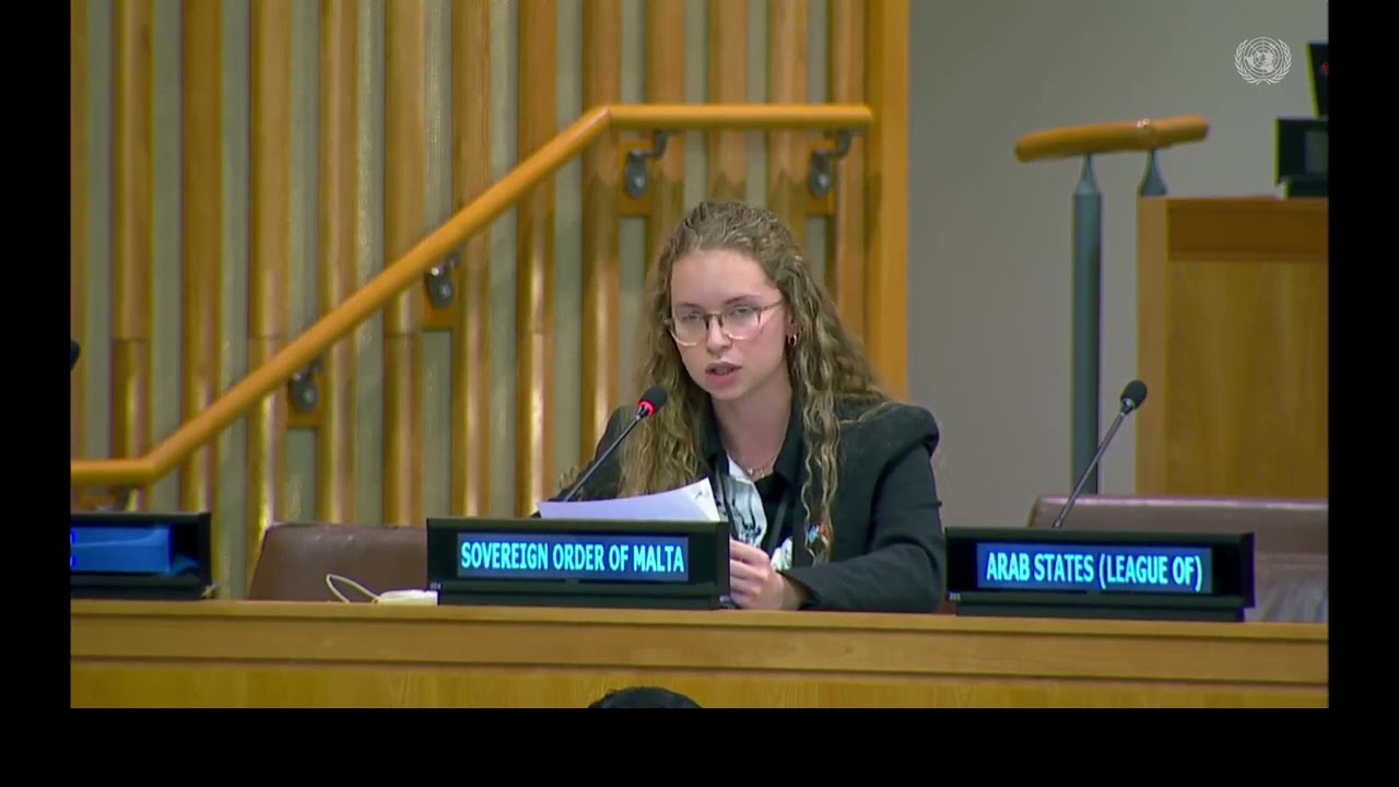 Advisor Ms. Costanza Lucii delivered a statement during the Third Committee.