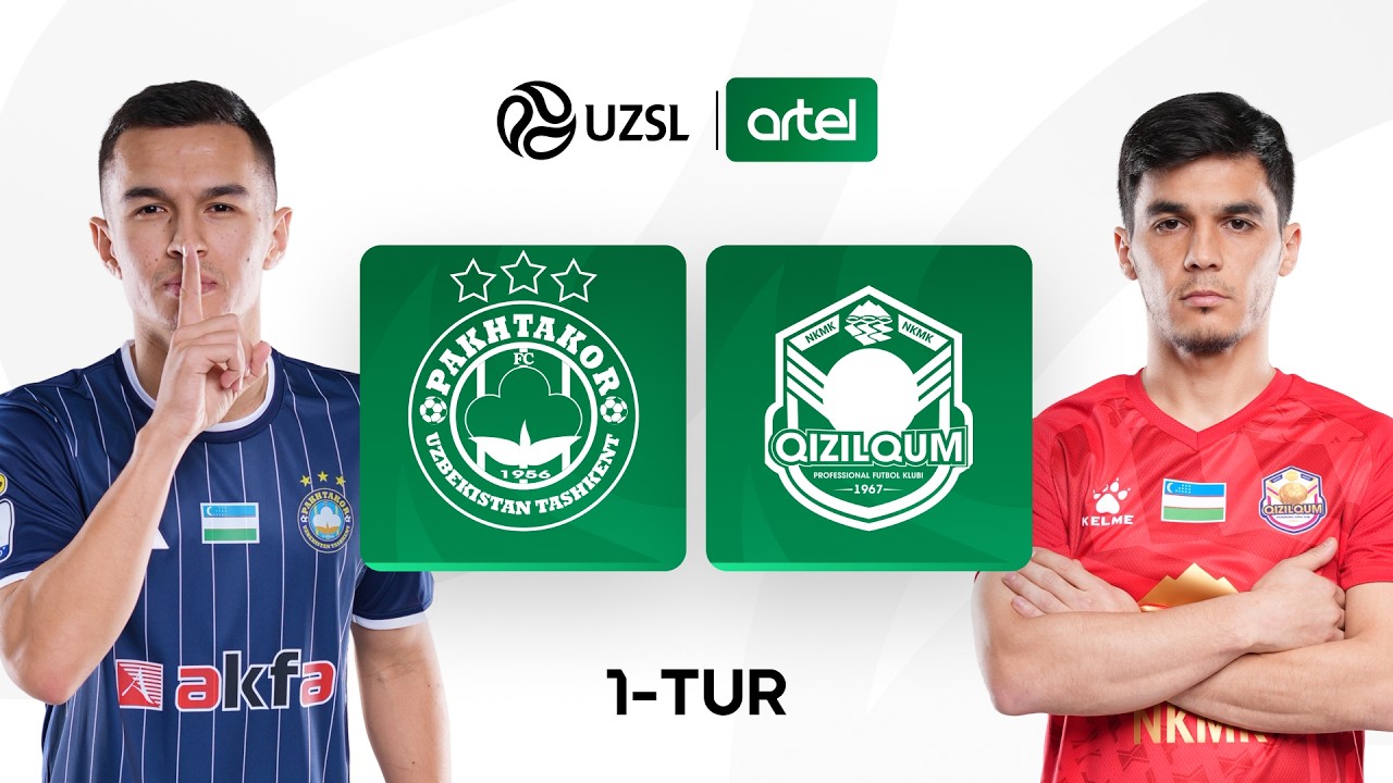 Paxtakor — Qizilqum. O‘zbekiston Superligasi 1-tur