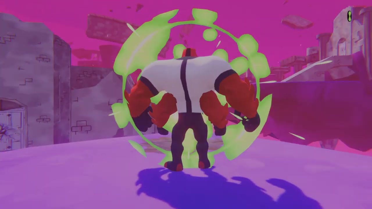 Ben 10: Power Trip! PS5 Gameplay 4k 60fps