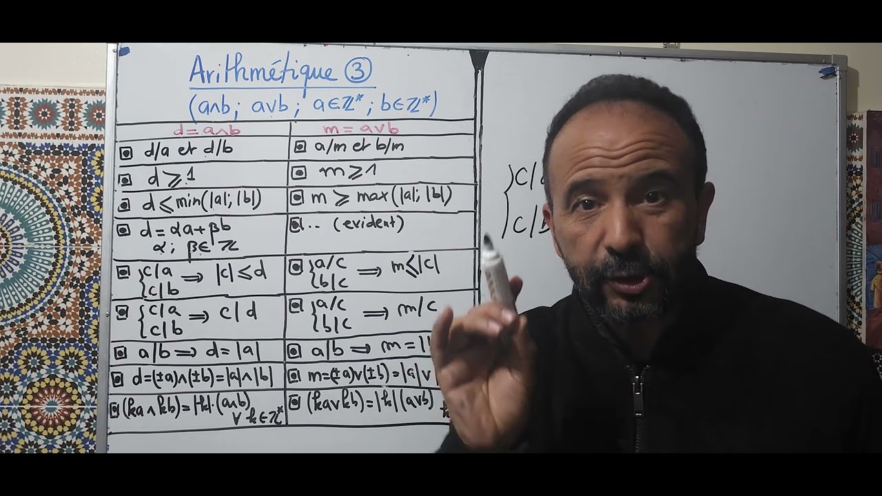 Arithmetique 3( pgcd et ppmc)