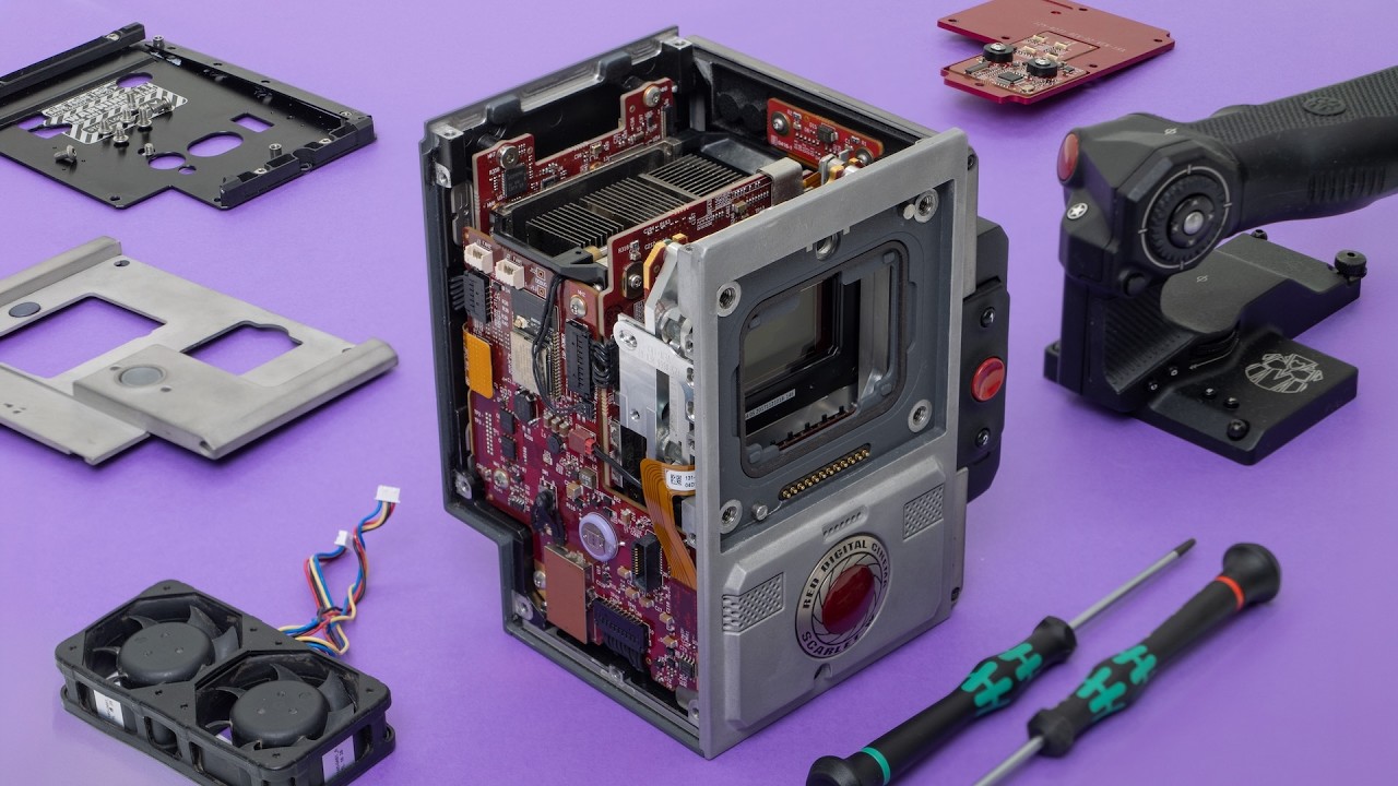 Inside a RED DSMC2 Cinema Camera: FULL TEARDOWN