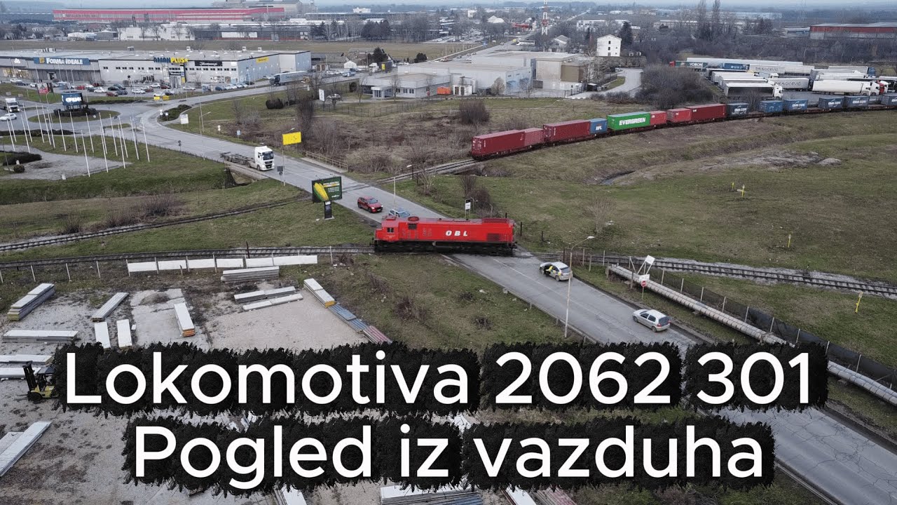 LOKOMOTIVA 2062 301 - POGLED IZ VAZDUHA