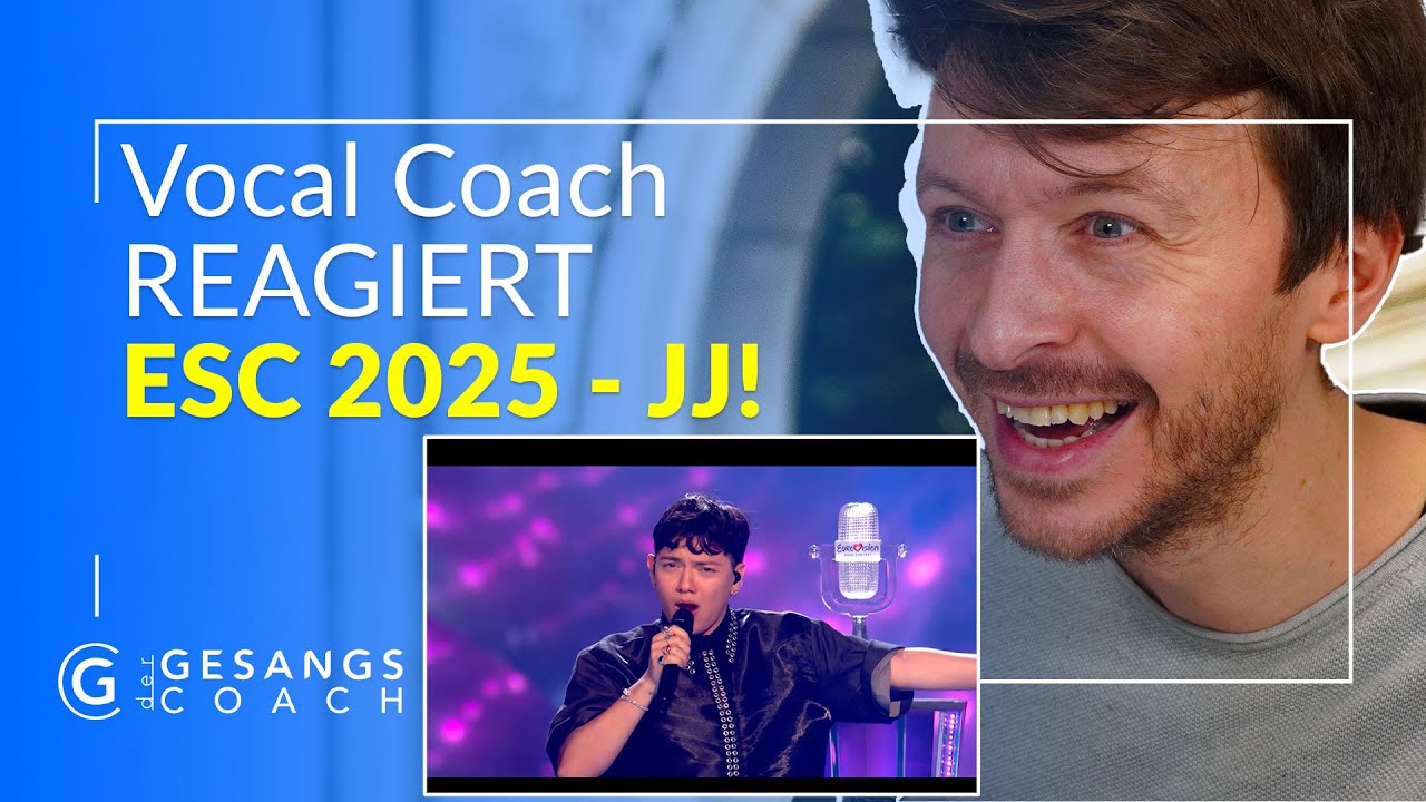 Gesangslehrer Reagiert - ESC 2025 - JJ - Wasted Love 🔥