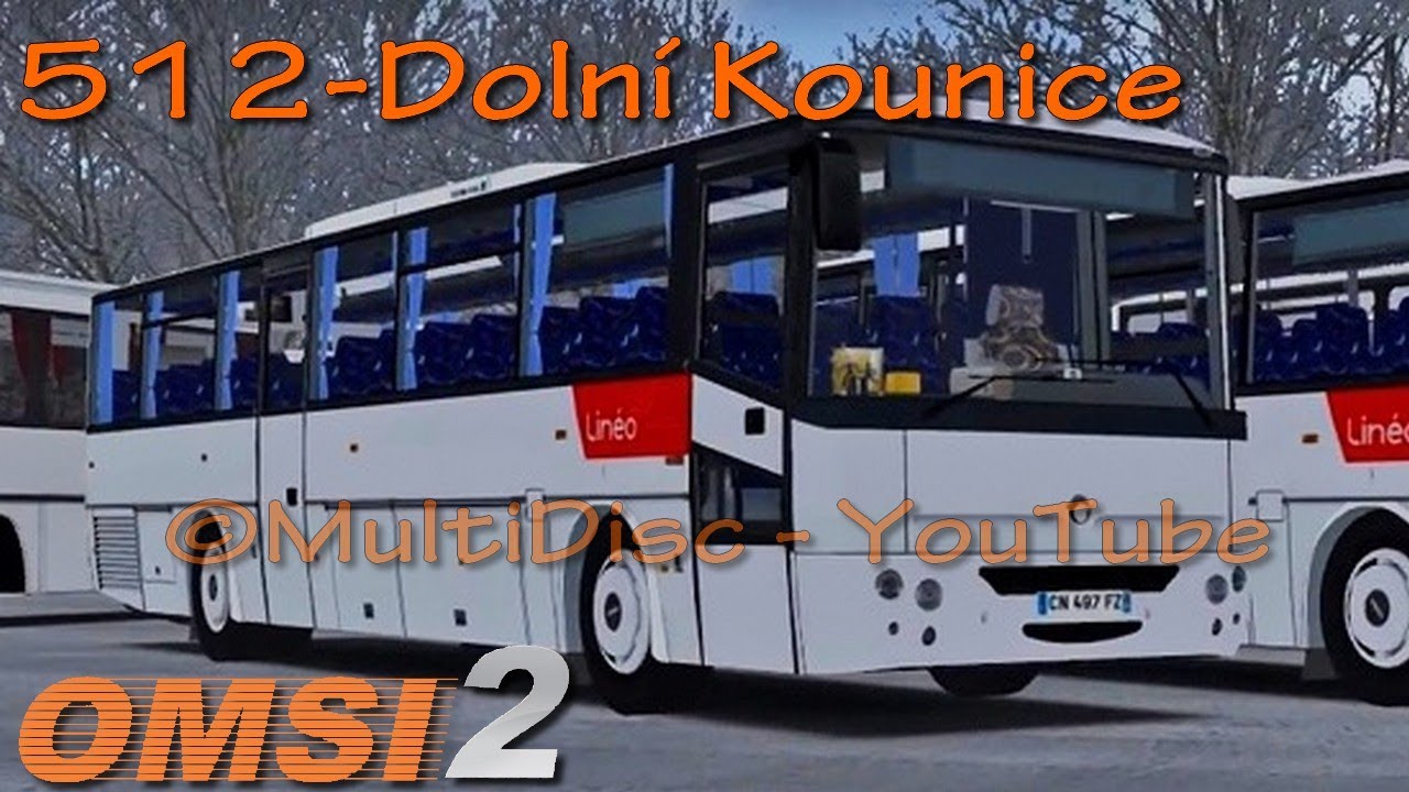 Omsi 2 CZ | Doln&iacute; Kounice 512 &rarr; DK, n&aacute;měst&iacute; | Karosa C956 Axer
