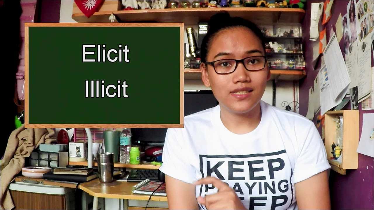 Homonym Horrors: Elicit and Illicit - Civil Service Exam Review