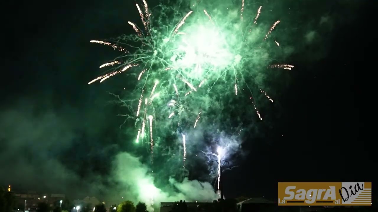 Castillo de Fuegos artificiales - Yuncos 2025