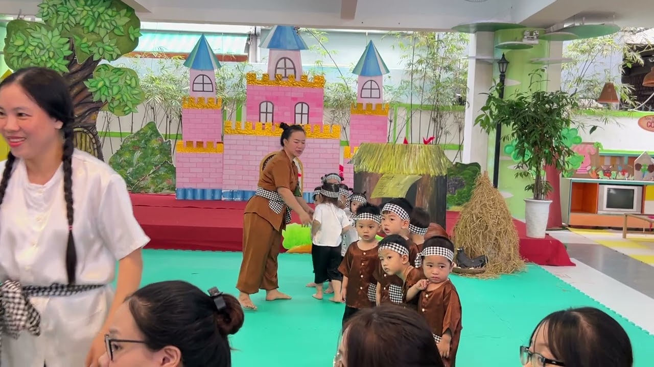   MẦM NON TUỔI THƠ- Tiết vận động: Chạy đổi hướng 24-36 tháng