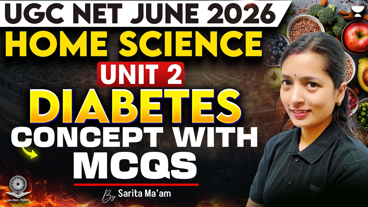 UGC NET Home Science | NEW RDA Concept Revision | UGC NET Home Science 2026 | Sarita Mam