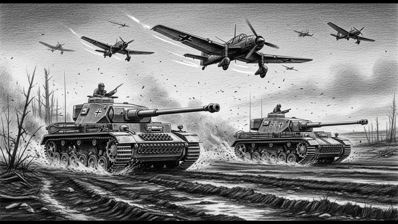 Объяснение немецкой стратегии блицкрига | Вторая мировая война