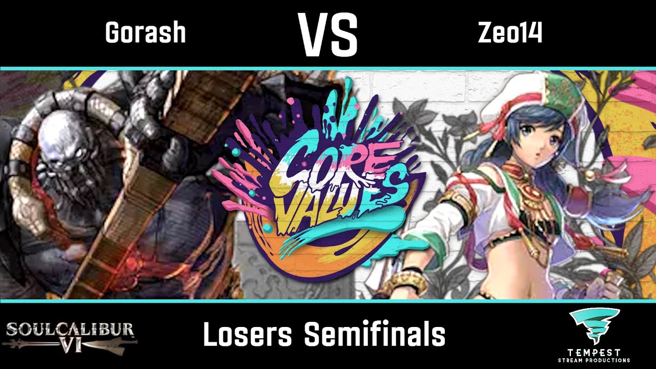 Gorash (Astaroth) vs Zeo14 (Talim) - Soulcalibur VI Losers Semifinals - CORE VALUES III