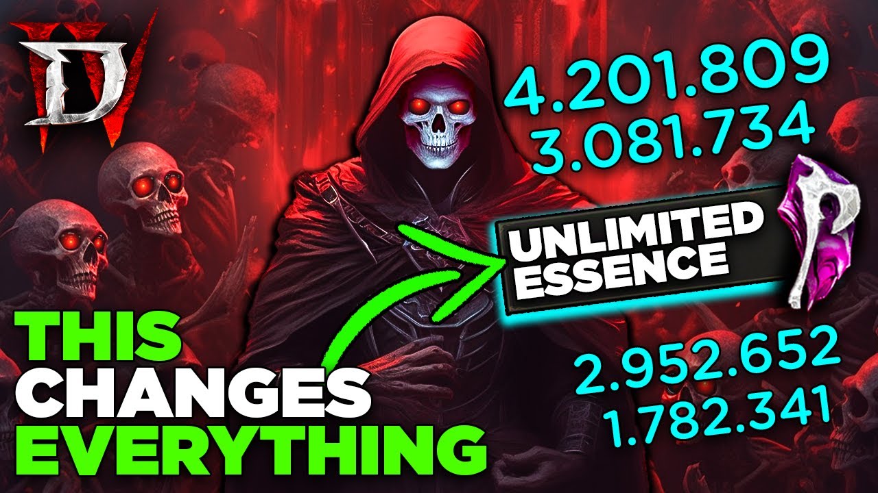 BUFFED Blood Surge Summoner, Fastest Dungeon Clearing Necromancer in Diablo 4!