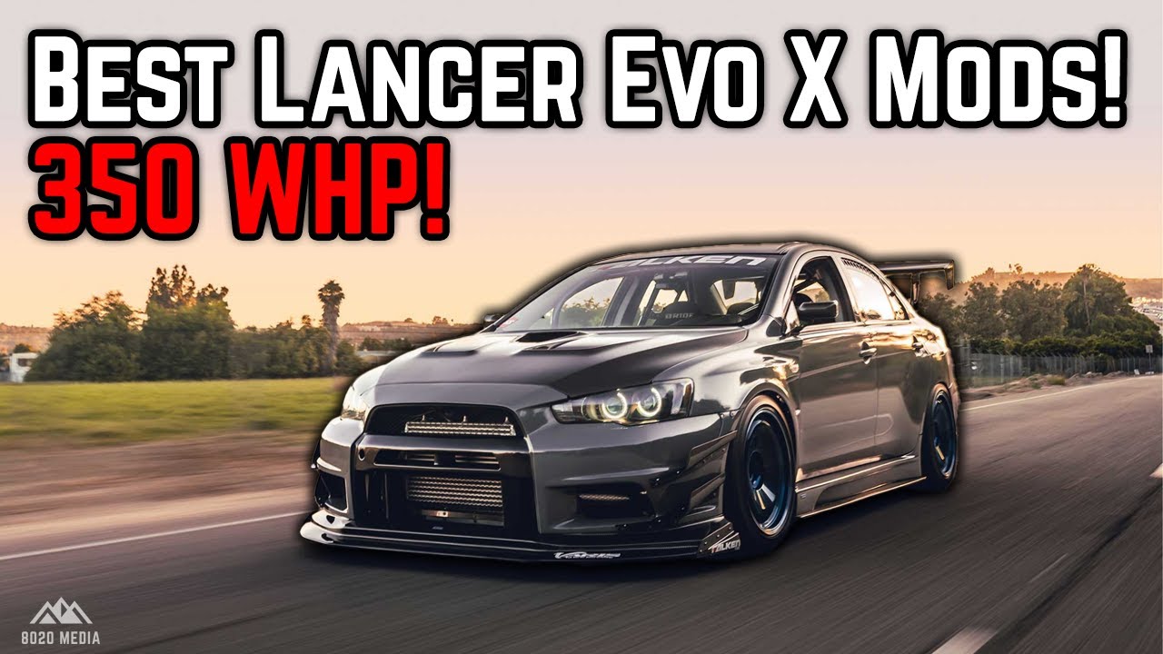 How to Build a 350 WHP Lancer Evo X!