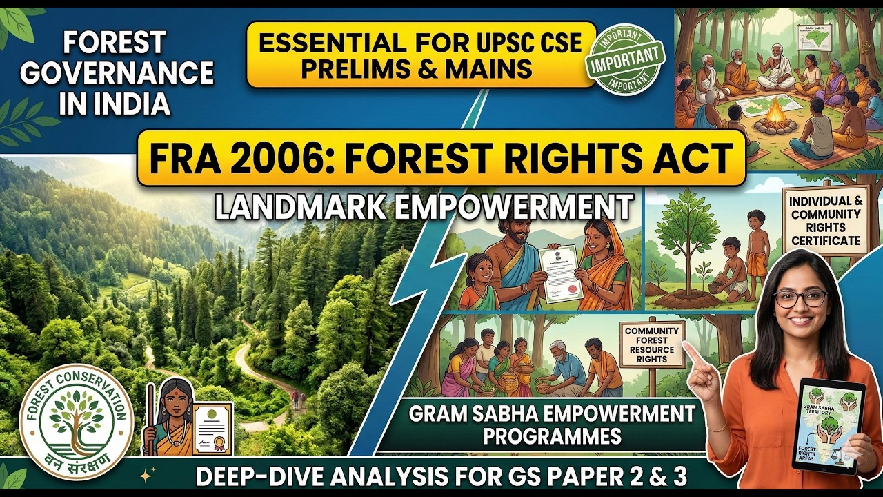High-Yield Environment Laws: Must-Know Legal Frameworks for UPSC 2026