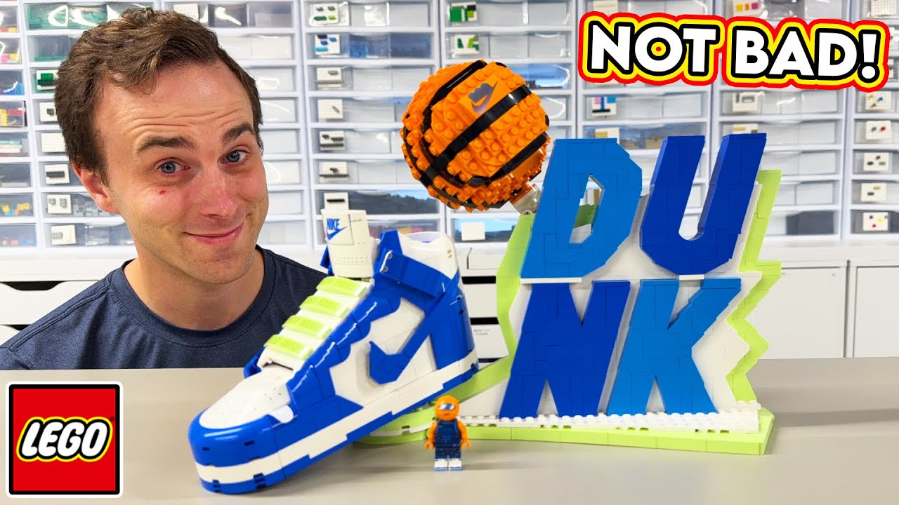 LEGO NIKE DUNK Review... I'm Impressed!
