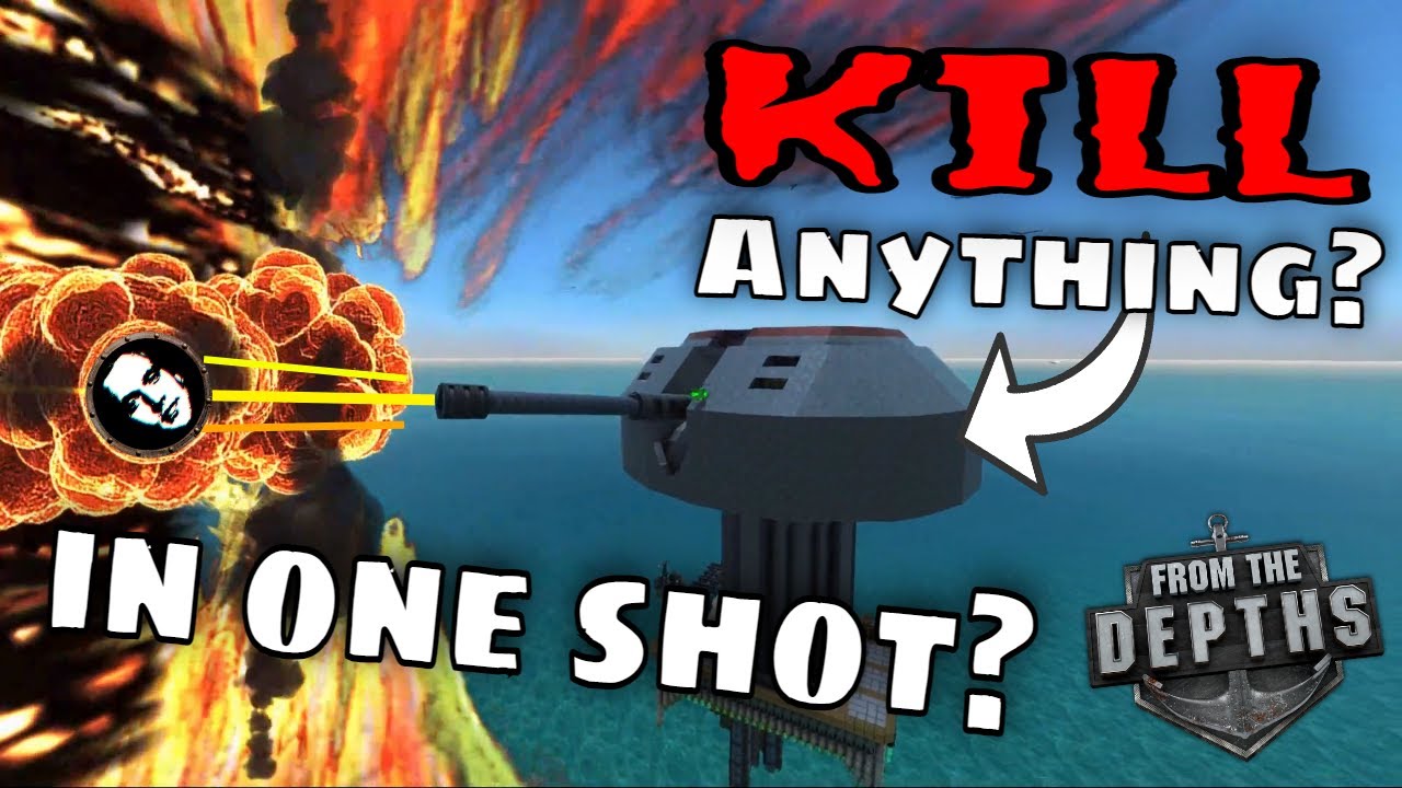 Can we Make a CRAM Turret that One-Shots Anything? - From The Depths