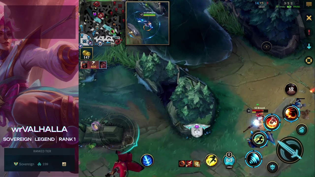 Wild Rift Valhalla | RANK 1 JUNGLER  | LIVE STREAM