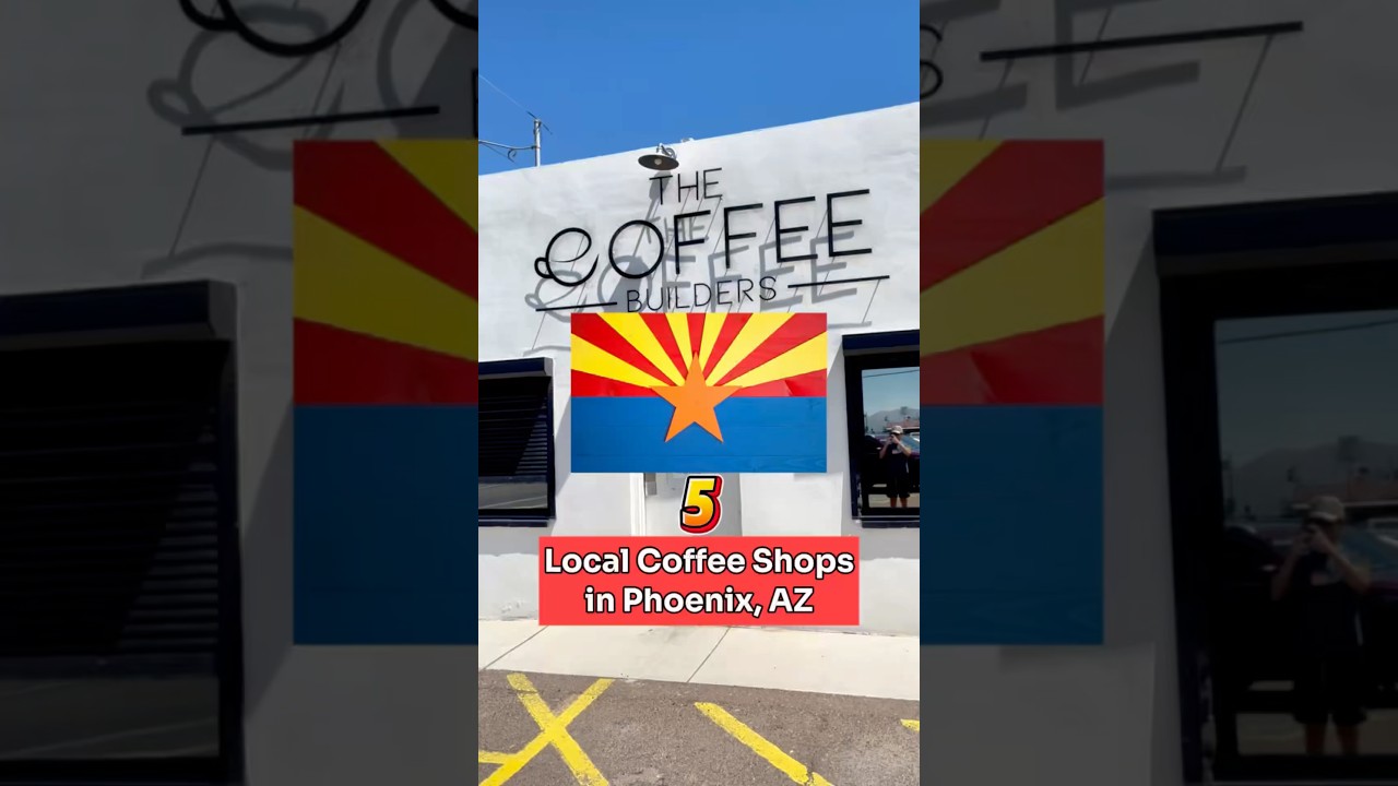 5 Must Know Local Coffee Shops in Phoenix, Arizona! #shorts #coffee #coffeelover #espresso #arizona