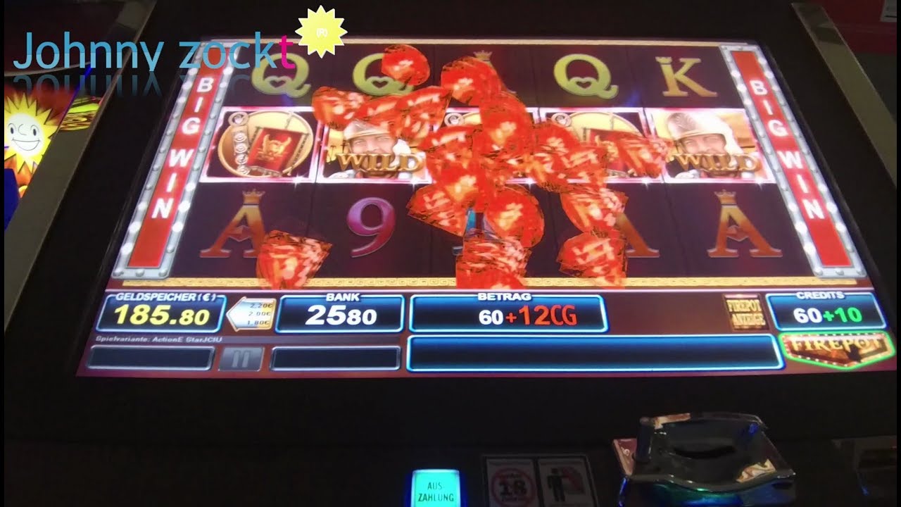 Bally Wullf Gold Jackpot, Leiter, Romans Legion 60c, Hexenkessel 1&euro;, Shogun Secret 2&euro;