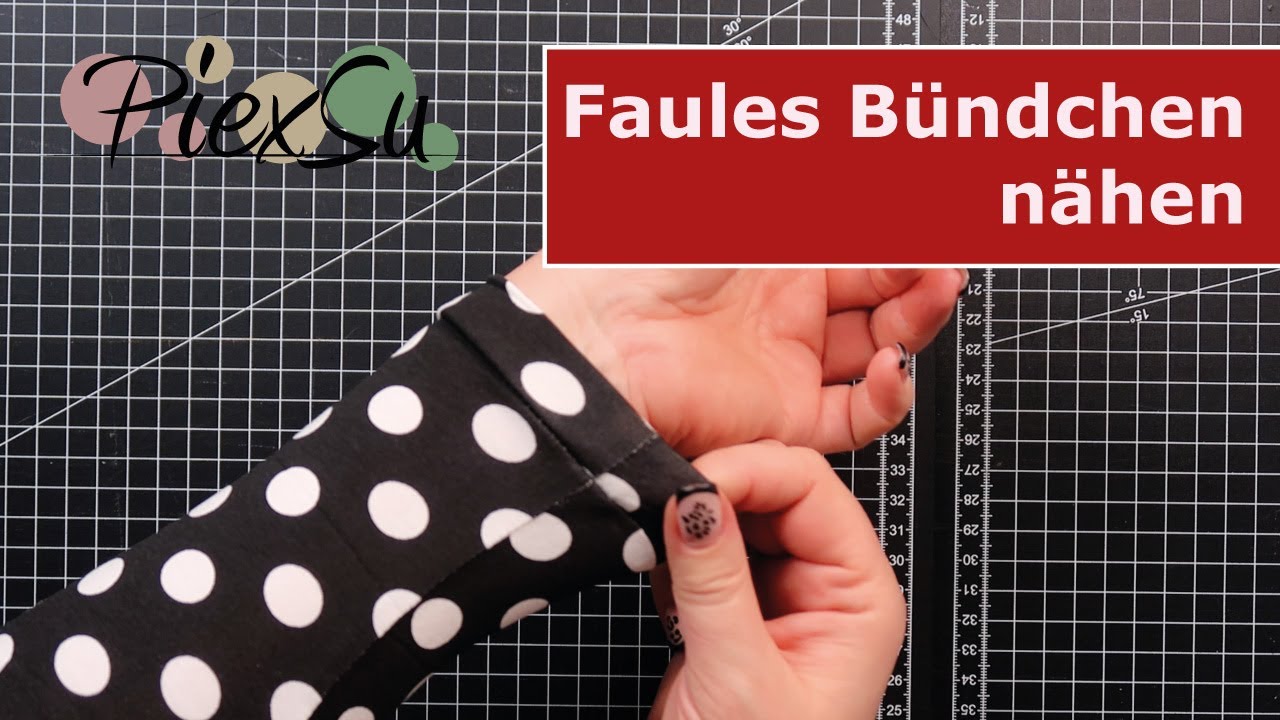 Faules B&uuml;ndchen n&auml;hen | PiexSu