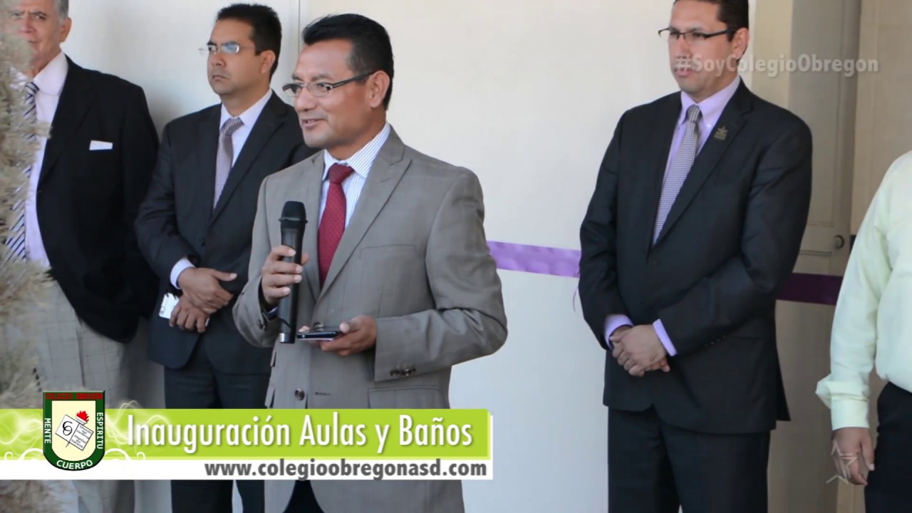 Inauguración aulas y baños edificio nuevo - Colegio Obregón ASD7