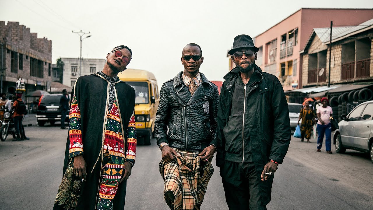 Los dandis del Congo, gente elegante