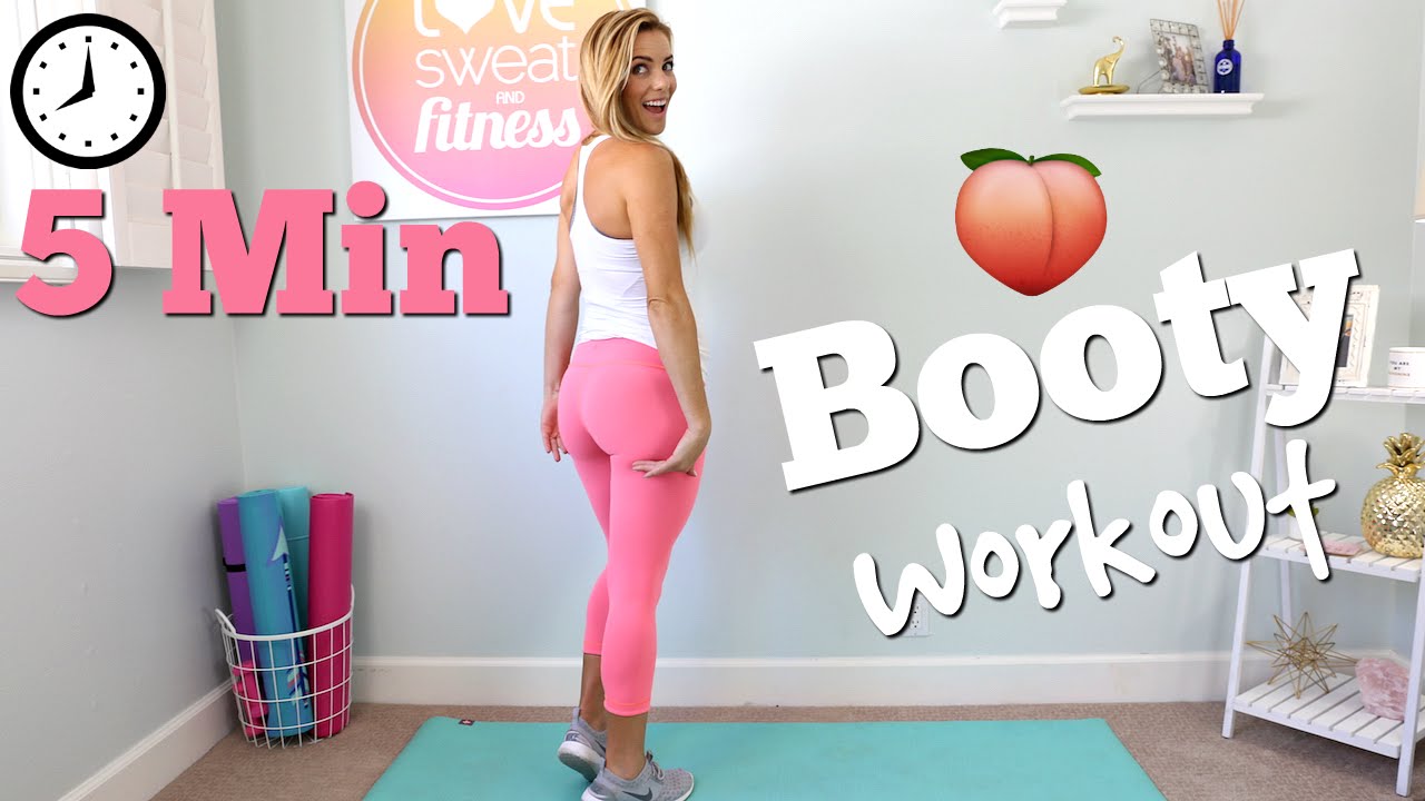 5 Minute Peach Booty Workout