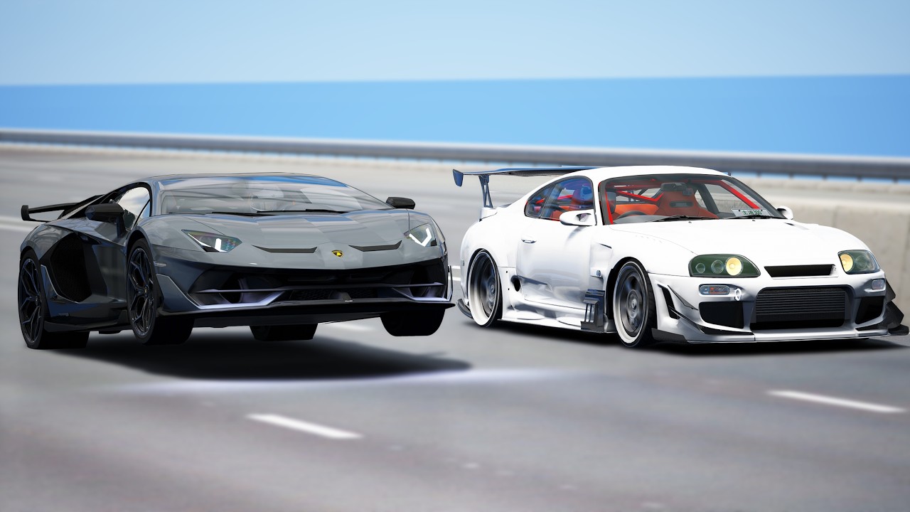 WORLDS FASTEST SUPRA vs WORLDS FASTEST SVJ | DRAG & TRACK RACE